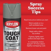 Sherwin Williams R00799 Krylon Rust Tough Spray Paint 15 oz Gloss Black
