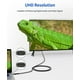 thumbnail image 3 of Adaptador de cable DisplayPort a HDMI 4K UHD, 6.6 pies, paquete de 2 unidades, JSAUX, 3 of 7