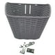 thumbnail image 2 of Cesta para bicicleta, cesta para manillar, cesta delantera para bicicleta, cesta colgante, para mujeres y Gris, 2 of 8