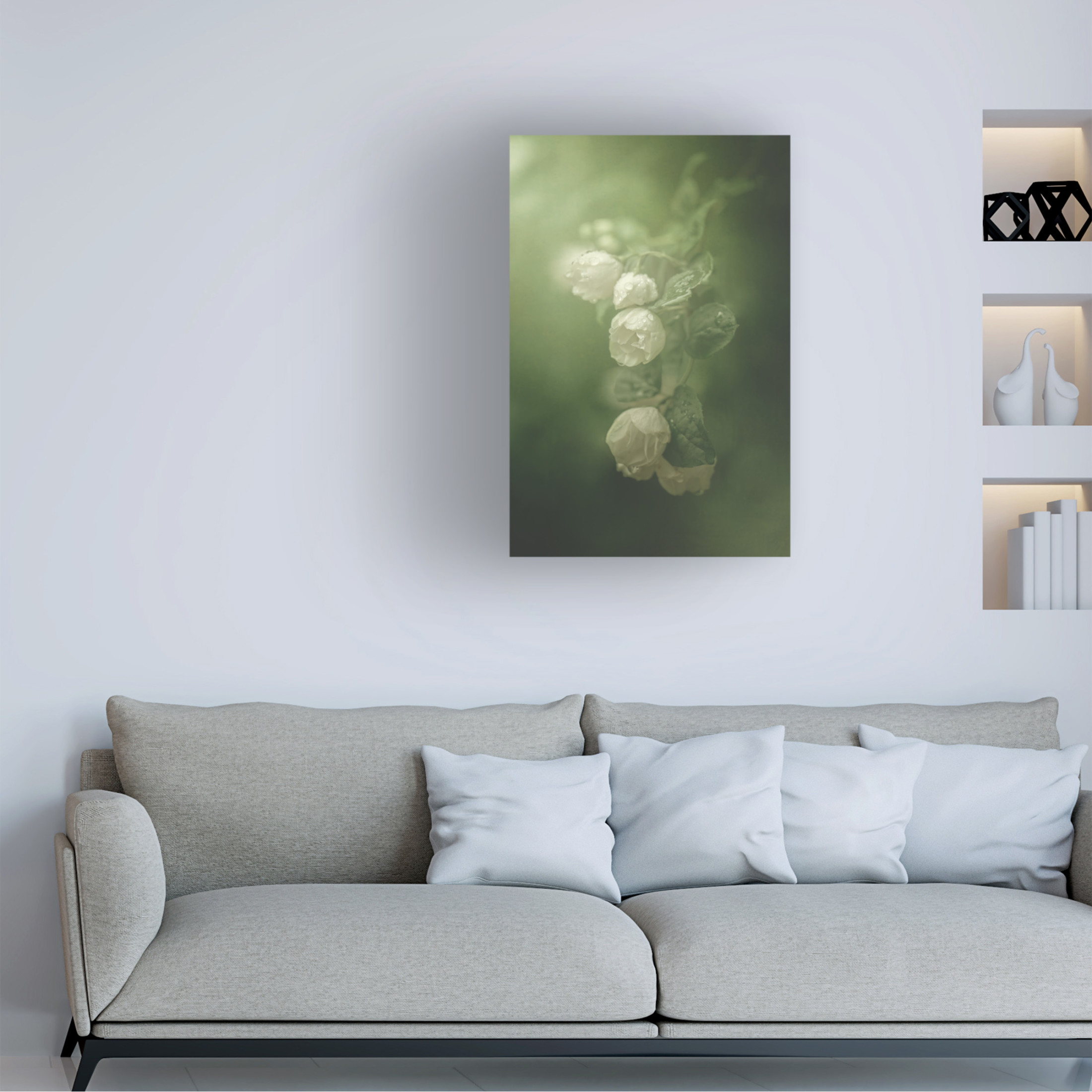 Trademark Fine Art Kristina Zvinakeviciute  Jasmine Canvas Wall Art