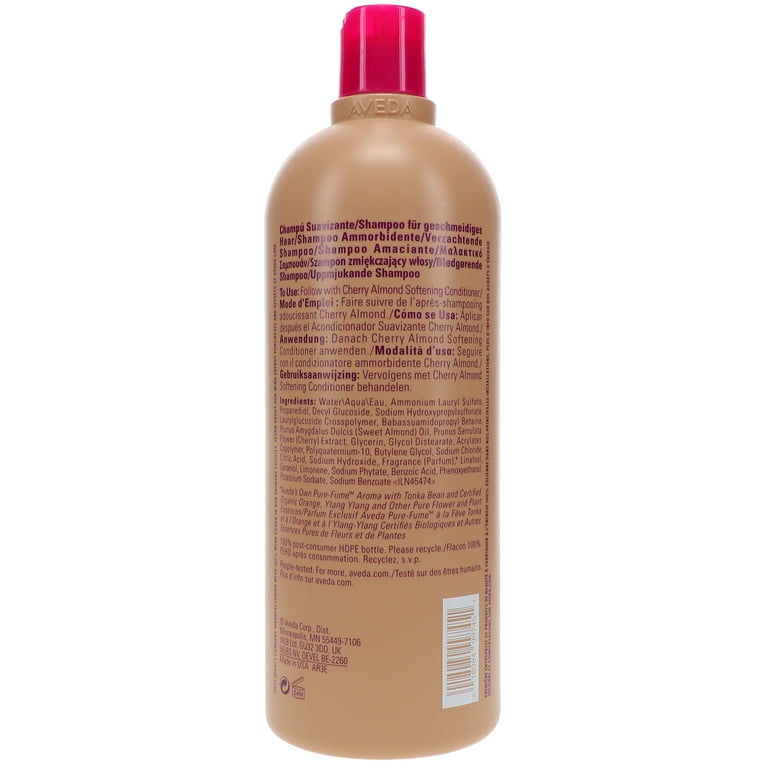 Aveda Cherry Almond Softening Shampoo 33.8 fl oz (1000ml
