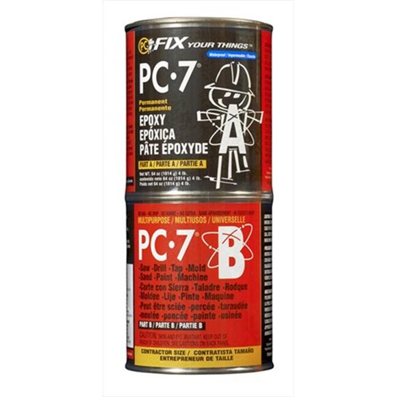Revêtement Protecteur 4 Lb Pâte Époxy PC-7 en Gris Foncé