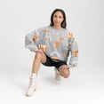 thumbnail image 4 of Women's Gameday Couture Gray Tennessee Volunteers Always on Repeat Fleece Sweatshirt, 4 of 4