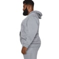 thumbnail image 3 of Fruit of the Loom Big Men's Eversoft Fleece Pullover Hoodie Sweatshirt, 3 of 7