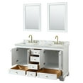 thumbnail image 5 of Wyndham Collection Wcs202060dcmunsm24 Deborah 60" Free Standing Double Vanity Set - Dark, 5 of 7