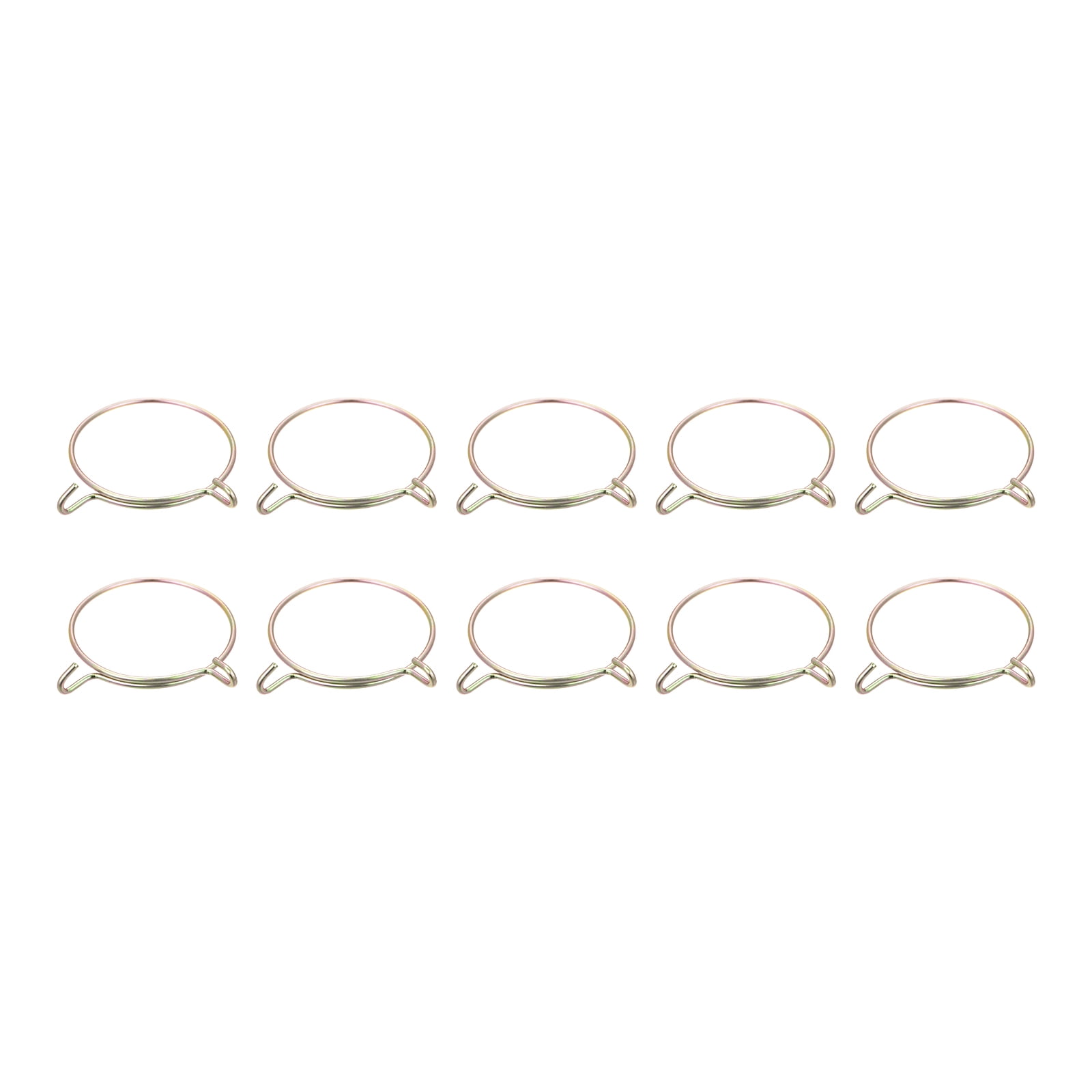 Combustible Línea Manguera Clips, 100uds 4mm ID Ajuste 2.5-3mm Manguera