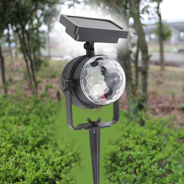 Lámpara De Proyector De Hadas LED Para Festival De Panel Solar Impermeable Al Aire Libre Para Fiesta De Navidad