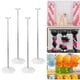 thumbnail image 1 of Juego de 4 soportes para columnas con forma de globo, metal ajustable de 2 m, 1 of 7