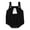 Black, variant on Baby Girl Bubble Romper Goth Outfit Halloween Onesies for Baby Big Sis Little Sis Matching Outfits 6-9 Month Girl Clothes Winter Girls, Black 12-18 Months