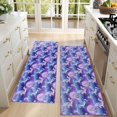 thumbnail image 4 of Kitchen Rugs Sets Of 2,Purple Cartoon Pegasus Moon Pattern Anti Fatigue Kitchen Mat Rugs Non Slip Washable,Decorative Kitchen Floor Mats for Kitchen,Sink,Laundry,17"X47", 4 of 5