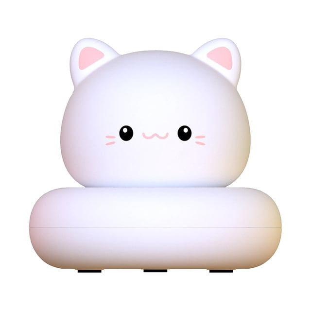 Yhmxh Utensilios de cocina Bonita luz nocturna para niños, luz con sensor para guarderías y bebés, luz nocturna portátil para habitación infantil, luces de dormir recargables para niñas.