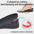 Heightening Insoles Shoe Inserts Heel Lift Inserts for Leg Length