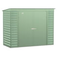 thumbnail image 3 of Arrow Select Steel Storage Shed, 8x4, Gris anthracite, 3 of 8