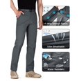 thumbnail image 4 of Pantalones de senderismo FREE SOLDIER Outdoor impermeables para hombre, 4 of 7