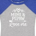 thumbnail image 4 of Inktastic Pepaw and Mimi Love Me Boys or Girls Baby Bodysuit, 4 of 5
