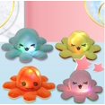 thumbnail image 5 of Peluche Pieuvre Fâchée Réversible Peluche Pieuvre Surdimensionnée, 5 of 5