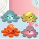 thumbnail image 5 of Juguete de peluche de pulpo luminoso Reversible, mini lindo muñeco de animal de peluche de pulpo de doble cara 1 Uds rosa-azul Xemadio HMJM137-6, 5 of 5