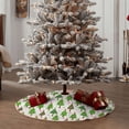 thumbnail image 4 of KLL Christmas Tree Skirt,Party Decorations Farmhouse for Christmas Decorations Holiday Party 30" -Christmas Trees, 4 of 6