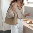 thumbnail image 4 of Sac à bandoulière en cuir pour femmes, sac à poignée supérieure souple, sac sous les bras décontracté, sac de transport, 4 of 7
