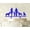 Blue, variant on "Custom Family Cake Topper With Dogs Silhouette Wedding Cake Topper Cake Decorations Option Available 6""-7"" Inches Wide"