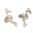 thumbnail image 4 of 8 piezas de aleación de forma de flamenco colgantes joyería haciendo hallazgos para DIY pendientes collar collar ropa ropa colgante d Macarena Colgante de joyería de moda, 4 of 8