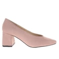 thumbnail image 1 of Zapatilla Fabiola color rosa con textura suave y tacón cuadrado 26.5 Dorothy Gaynor Zapatilla Fabiola color rosa con textura suave y tacón cuadrado 26.5, 1 of 6
