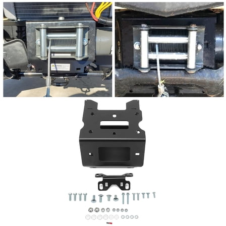 Kojem Steel Winch Mount 5600.3160 Compatible with 2011-2021 Polaris Sportsman 400 450 500 550 570 800 850 Scrambler 850 1000