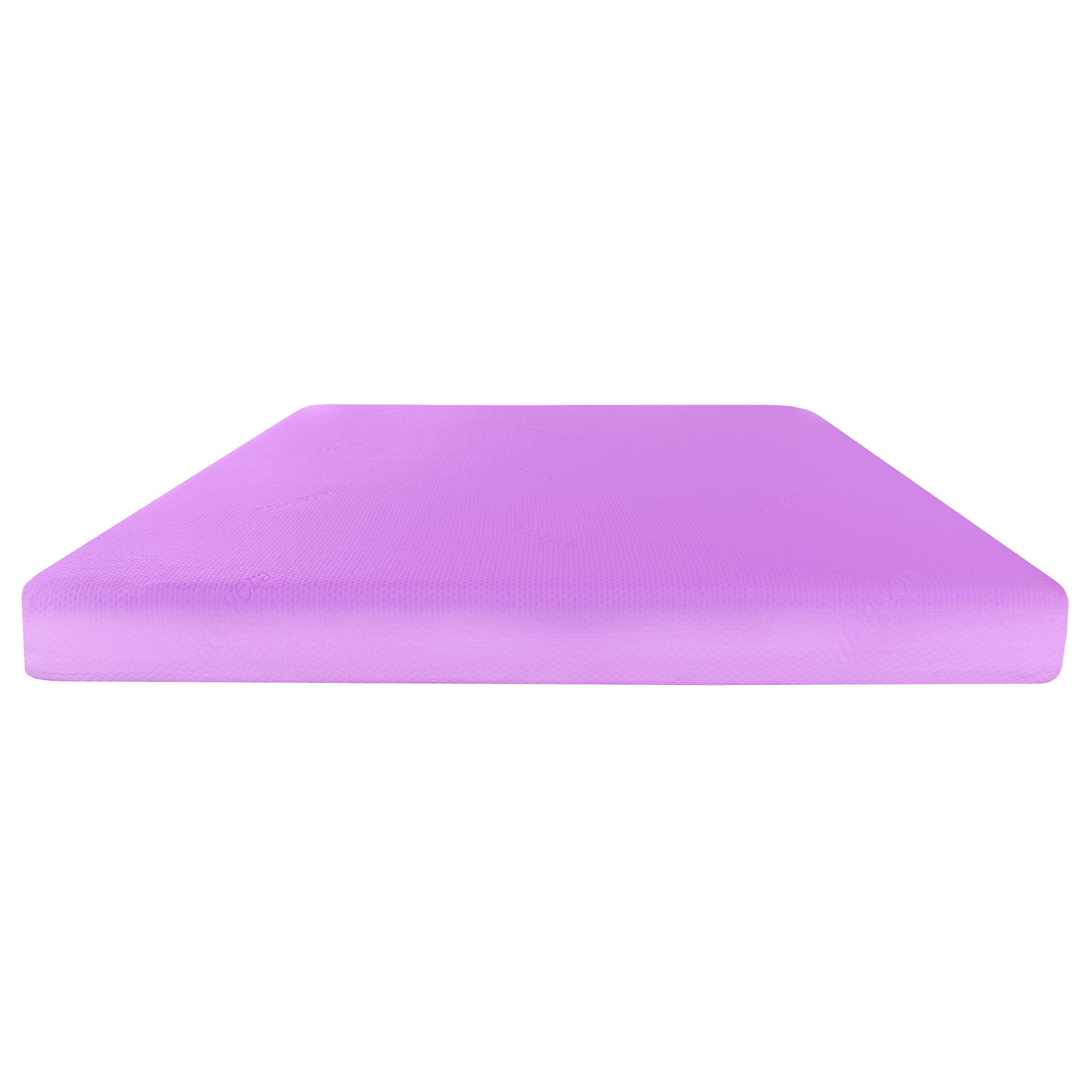 LiviNest Full Size Mattress in a Box: 6 Inch Firm Gel Memory Foam for Cool & Supportive Sleep - Modern Pink Design for Adults & Small Bedrooms