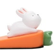 thumbnail image 7 of Animal Shaped Door Stopper Bumpers Non Slip Prevents Injuries Guard Cute Wedge for Door Clearance , Rabbit, 7 of 7