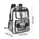 thumbnail image 3 of CaiYueKe Clear PVC Backpack Transparent Stadium Backpack for College Travel Events Large Capacity Waterproof Lightweight Breathable Backpack for Laptop Work Commuter, 3 of 7