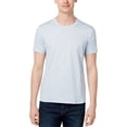 thumbnail image 1 of Camiseta básica Ben Sherman para hombre con triángulos delgados Azul Extragrande, 1 of 1
