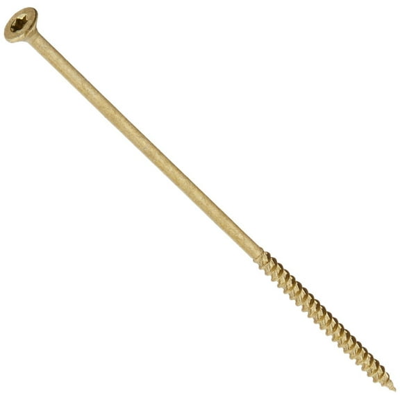 The Hillman Group 967740 10 X 6 Power Pro Outdoor Wood Screw, 600-Pack