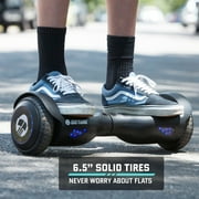 GOTRAX Edge Hoverboard for Kids Adults, 6.5 Tires 6.2mph & 2.5 Miles Self Balancing Scooter, Teal
