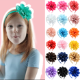 thumbnail image 4 of Diadema de corona de flores de gasa para niña, boda, fiesta, diadema floral Ormromra, 4 of 5