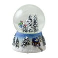 thumbnail image 3 of Northlight Winter Forest Sleigh Ride Musical Christmas Snow Globe - 5.75", 3 of 4