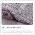 thumbnail image 3 of Bathroom Rugs, Extra Soft Absorbent Bath Rugs, Non-Slip, Quick Drying, Machine Washable, Plush Comfort for Bathroom Floor, Tub, Shower and Home Decor Accessories, 17x24, Grey, 3 of 10