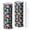 Pioneer Flower Floral-2, variant on Pioneer Flower Floral Print Pattern 20oz Skinny Tumbler with Straw & Lid, Double Wall Vacuum Insulated Cup, Leak-Proof, Cup Holder Friendly, Hot 6H Cold 12H