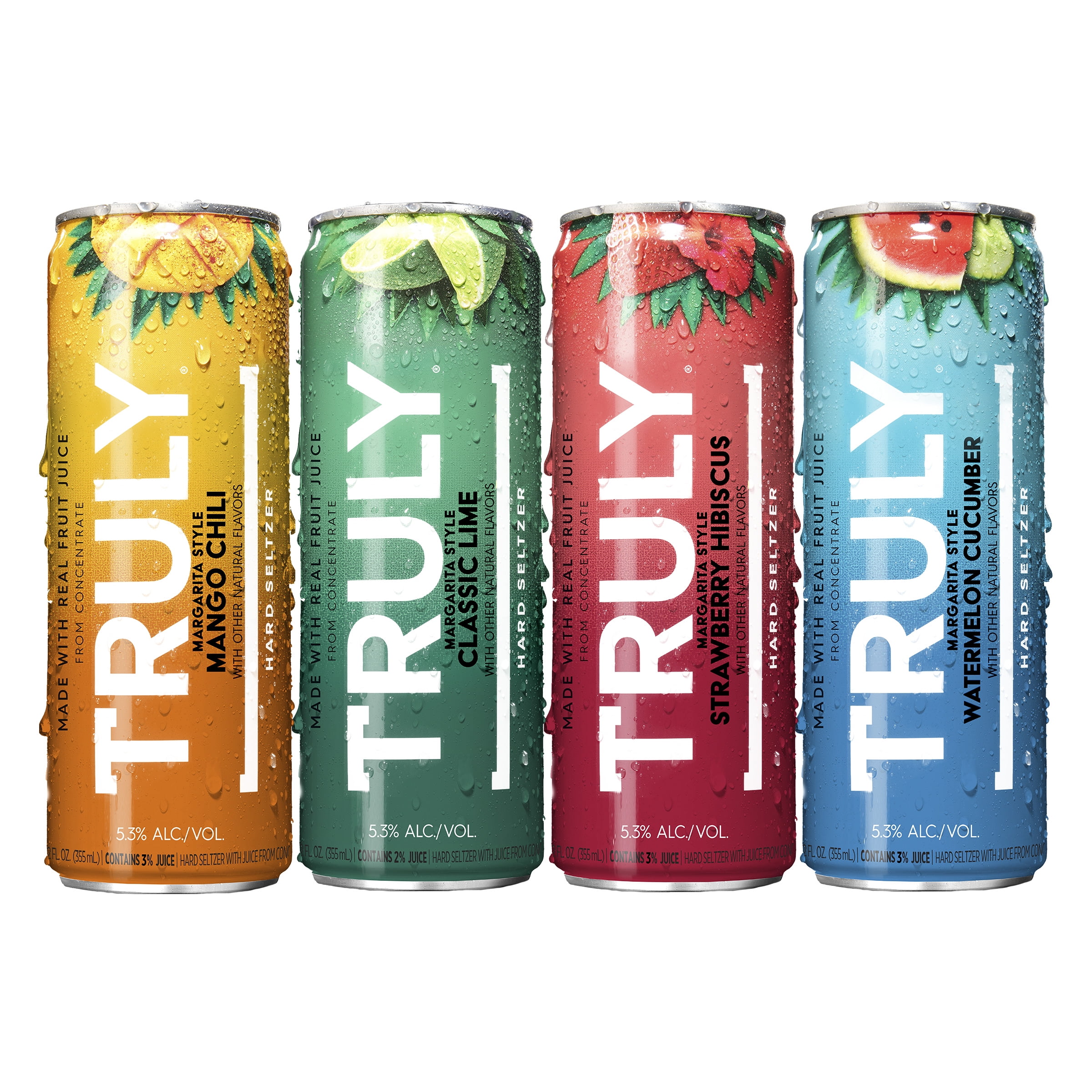 Buy TRULY Hard Seltzer Margarita Style Variety Pack, Spiked & Sparkling