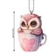 thumbnail image 3 of New Multicolor Acrylic Decorative Pendant Car Interior Rearview Decoration, 3 of 5