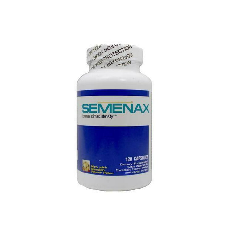 Semenax Volume and Intensity Enhancer 120ct - 4 bottles (480ct) -  Walmart.com