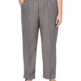 thumbnail image 1 of Pantalones de Salón casuales Alfred Dunner para mujer gris 18W, 1 of 1