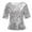 Silver, variant on MRULIC womens t shirts Fashion Women Sequins Sparkle Coctail Party Casual Top Blouse Crop Tops Shirt Womens t shirts Silver + 3XL