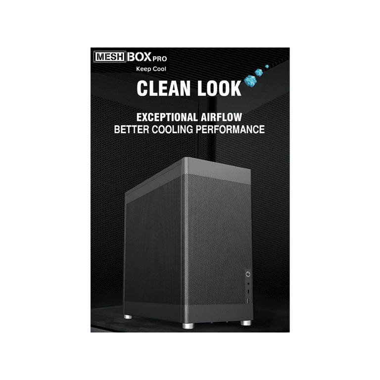 GAMEMAX MeshBox PRO Black USB3.0 and Type C Mid-Tower ATX