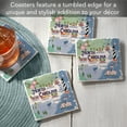 thumbnail image 2 of Thirstystone "North Carolina Attractions" 4-Pack Tumbled Tile Coasters, 2 of 7