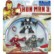 Iron Man 3 Superhero Squad Expo Air Assault Action Figure 3-Pack