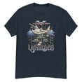 thumbnail image 4 of Men's Beach Tee Shirts Jimmy Buffett Style Tropical T-Shirt Leave Baggage Behind Travel Vacation Shirts, 4 of 4