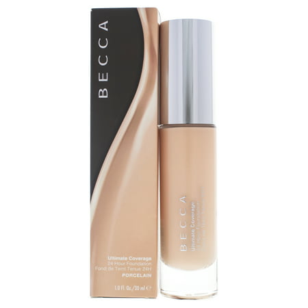 Ultimate Coverage 24-Hour Foundation - Porcelain by Becca for Women - 1.01 oz (Best 24 Hour Foundation)