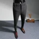 thumbnail image 2 of Pantalones de verano a rayas recortados para hombre, pantalón de traje masculino con drapeado fluido, nuevo y elegante, de alta calidad, estilo coreano, ropa elegante, 2 of 5