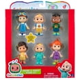 thumbnail image 5 of CoComelon Official Friends and Family Figure Set with Coloring Page, 3" (6 Pack), 5 of 5