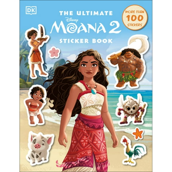 Pre-Owned Disney Moana 2 Ultimate Sticker Book (Paperback) 0593964209 9780593964200